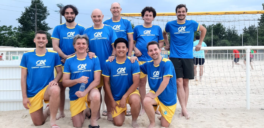 Beach Soccer avec l'association SAN FILIPPO