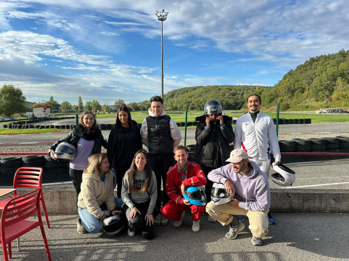 Karting de l'IFEC - équipe Sodecal 